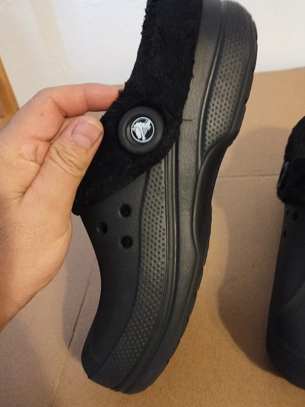 CROCS lined clog